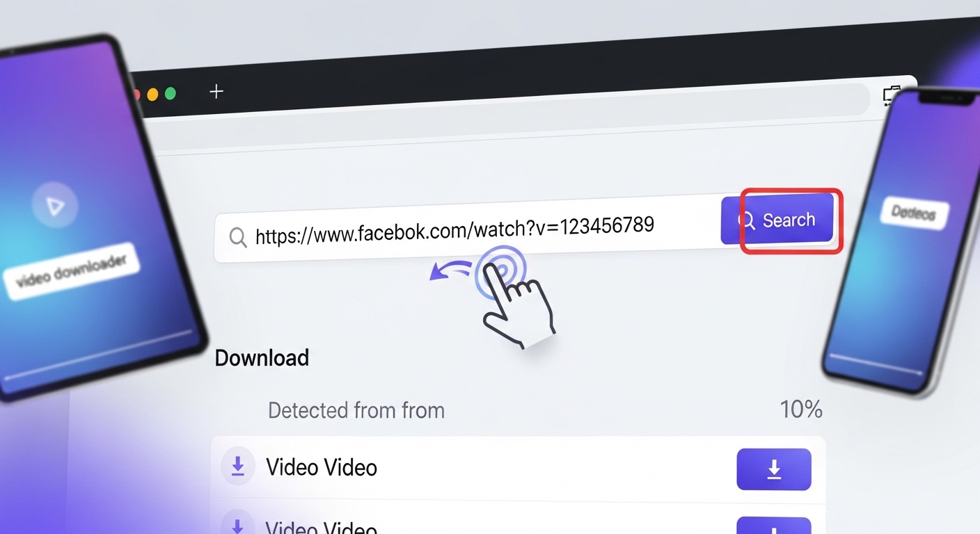 Facebook video quality selection