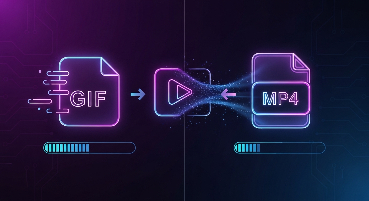 Twitter GIF download process and MP4 format